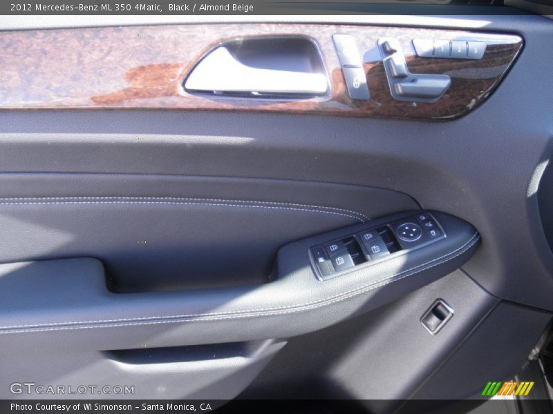 Black / Almond Beige 2012 Mercedes-Benz ML 350 4Matic