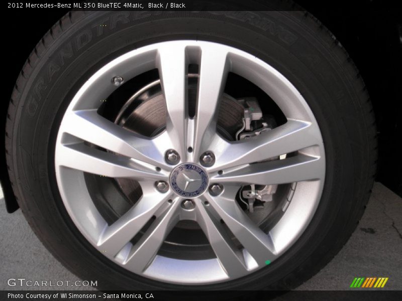 Black / Black 2012 Mercedes-Benz ML 350 BlueTEC 4Matic