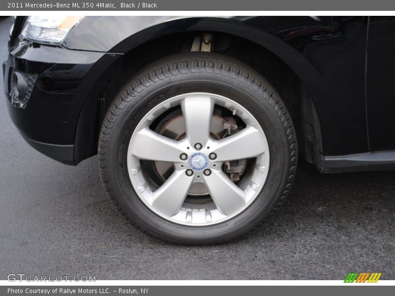 Black / Black 2011 Mercedes-Benz ML 350 4Matic