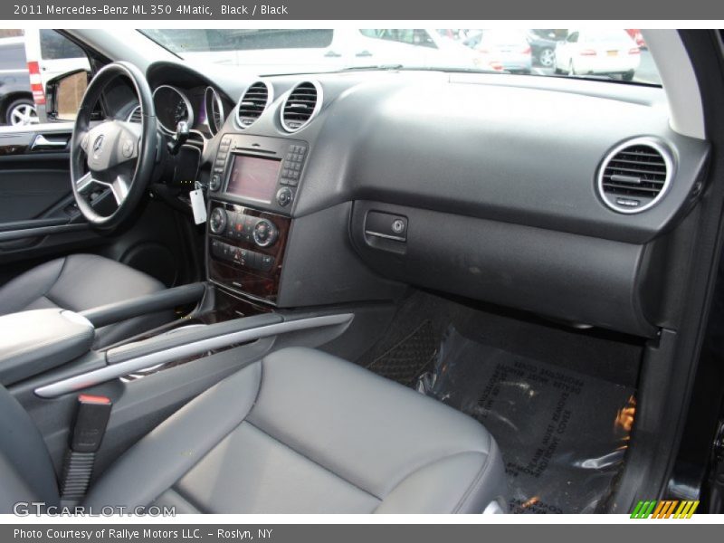 Black / Black 2011 Mercedes-Benz ML 350 4Matic