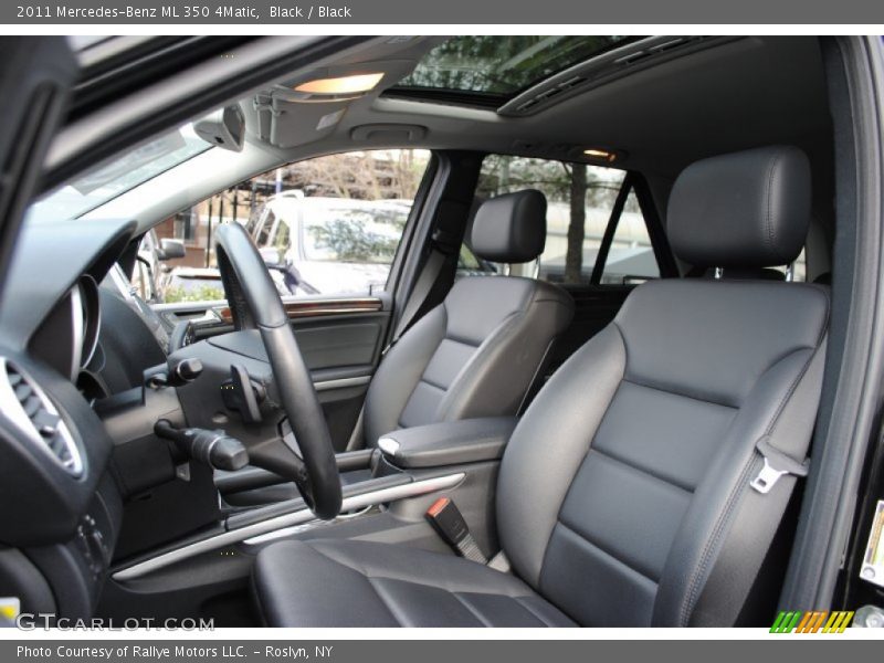 Black / Black 2011 Mercedes-Benz ML 350 4Matic