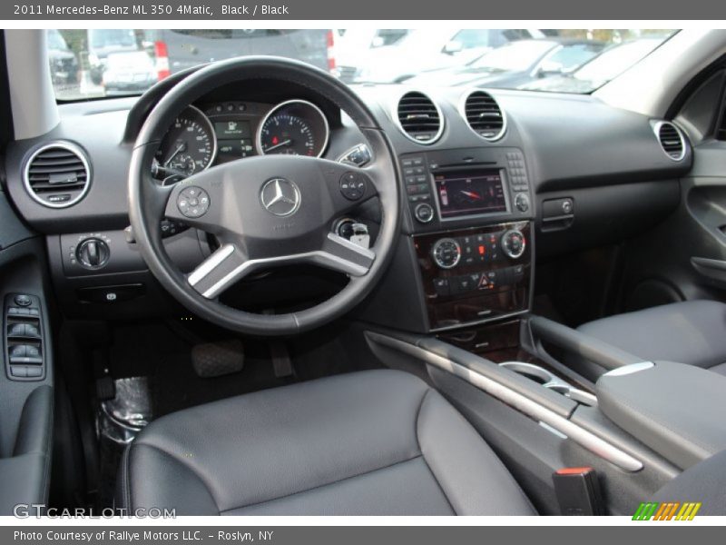 Black / Black 2011 Mercedes-Benz ML 350 4Matic