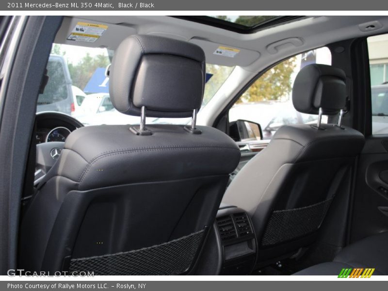 Black / Black 2011 Mercedes-Benz ML 350 4Matic