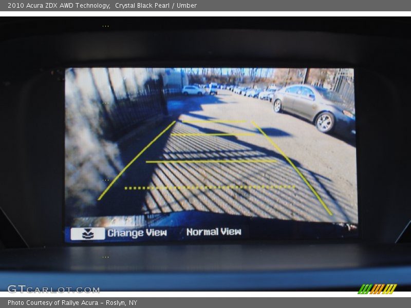 Crystal Black Pearl / Umber 2010 Acura ZDX AWD Technology