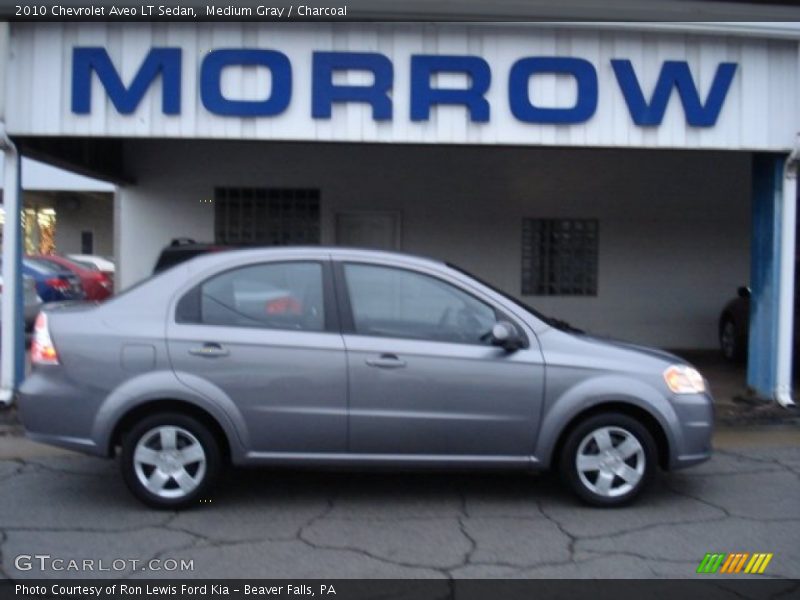 Medium Gray / Charcoal 2010 Chevrolet Aveo LT Sedan