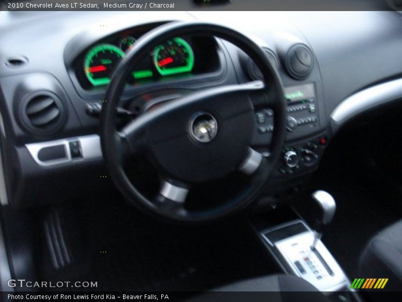 Medium Gray / Charcoal 2010 Chevrolet Aveo LT Sedan
