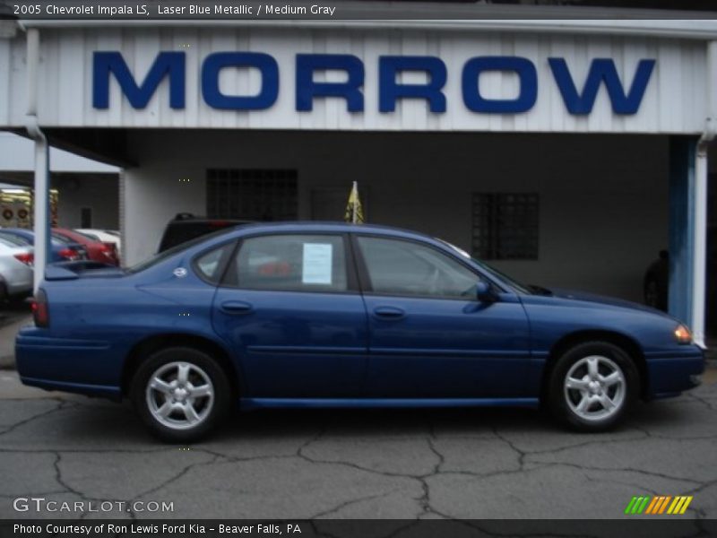 Laser Blue Metallic / Medium Gray 2005 Chevrolet Impala LS