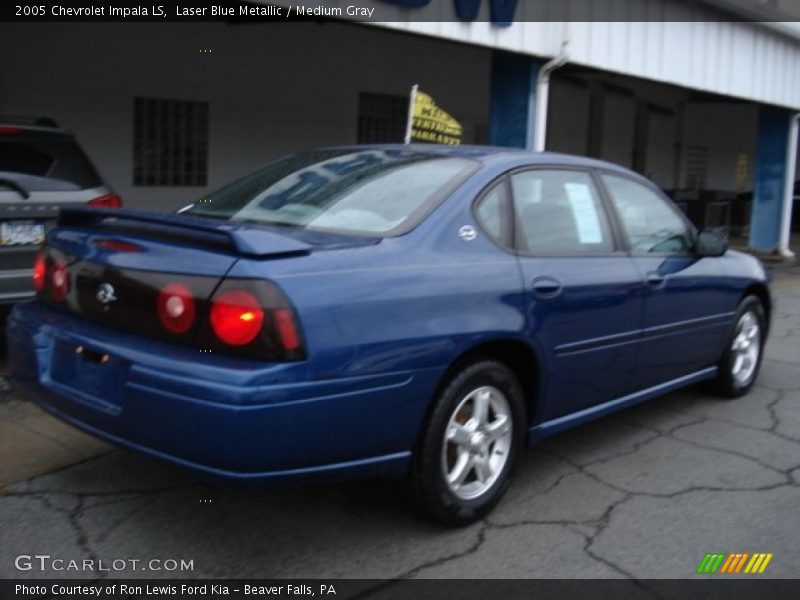 Laser Blue Metallic / Medium Gray 2005 Chevrolet Impala LS