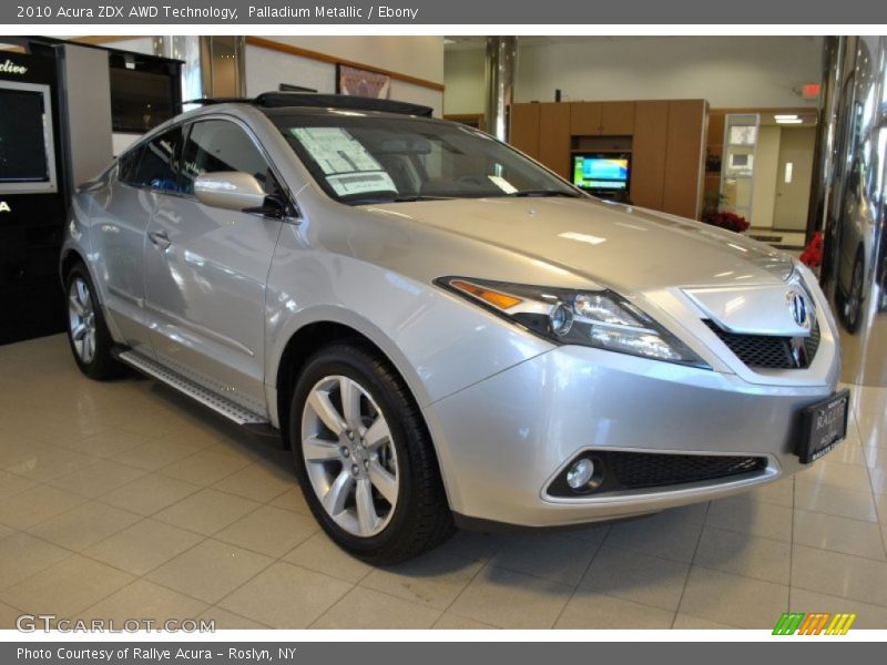 Palladium Metallic / Ebony 2010 Acura ZDX AWD Technology