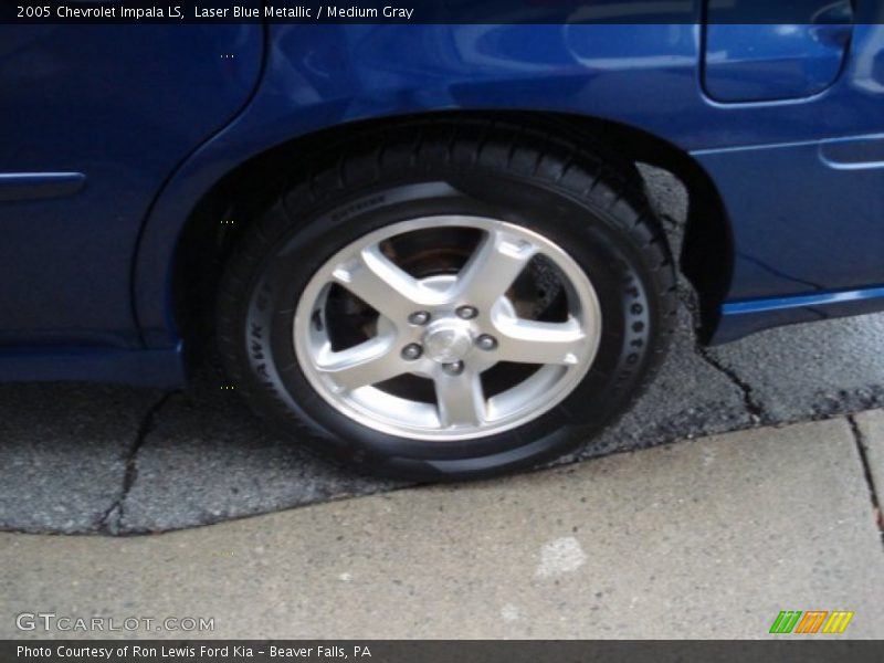 Laser Blue Metallic / Medium Gray 2005 Chevrolet Impala LS