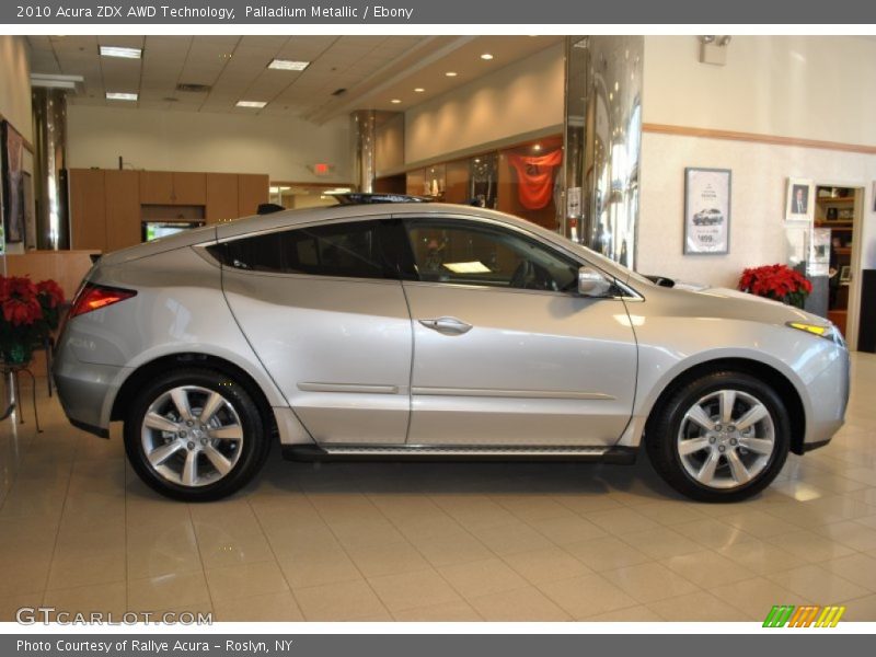 Palladium Metallic / Ebony 2010 Acura ZDX AWD Technology
