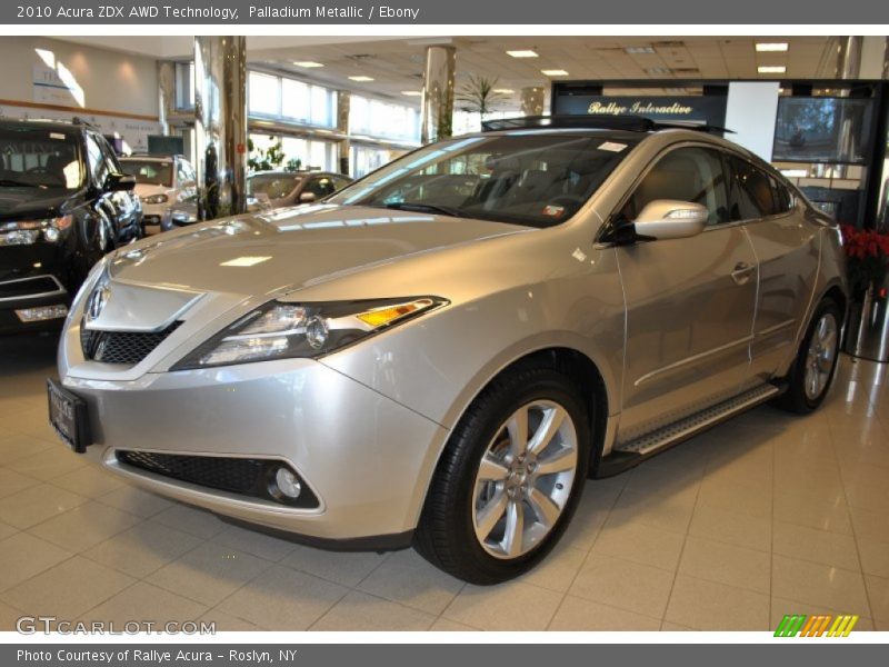 Palladium Metallic / Ebony 2010 Acura ZDX AWD Technology