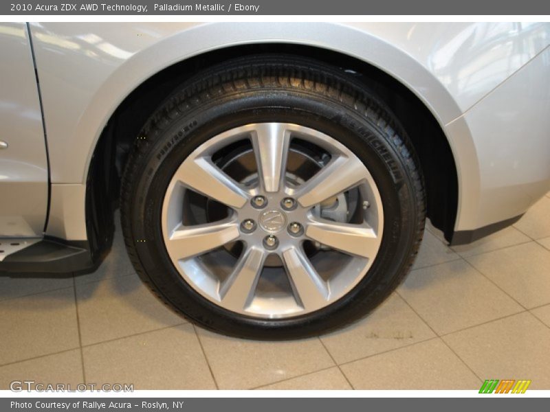 Palladium Metallic / Ebony 2010 Acura ZDX AWD Technology