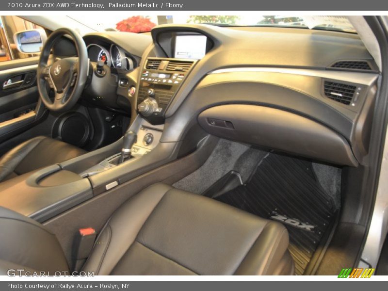 Palladium Metallic / Ebony 2010 Acura ZDX AWD Technology