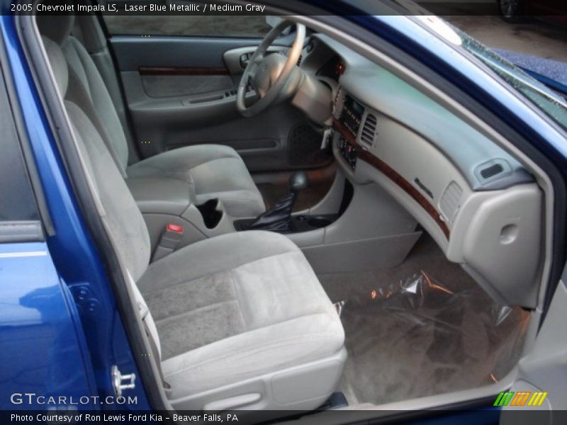 Laser Blue Metallic / Medium Gray 2005 Chevrolet Impala LS