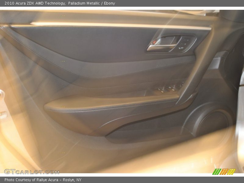 Palladium Metallic / Ebony 2010 Acura ZDX AWD Technology