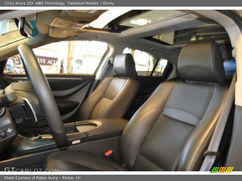 Palladium Metallic / Ebony 2010 Acura ZDX AWD Technology