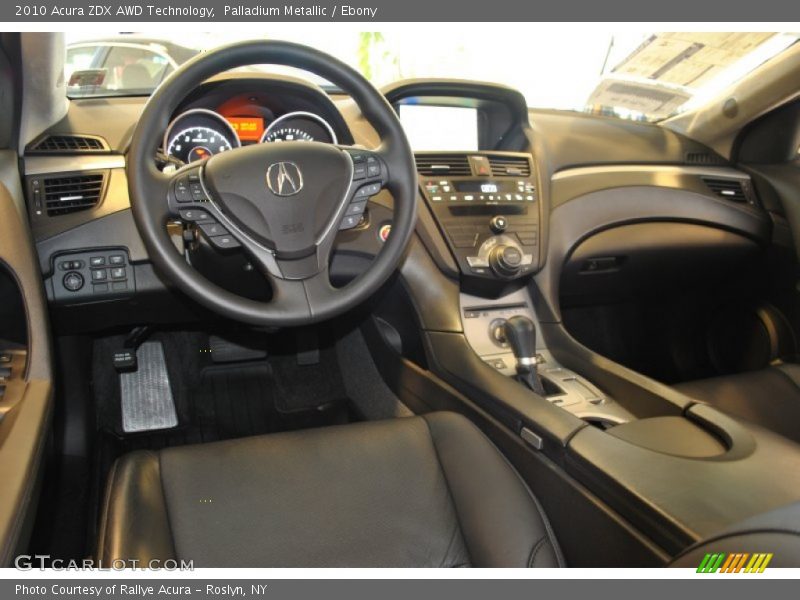 Palladium Metallic / Ebony 2010 Acura ZDX AWD Technology