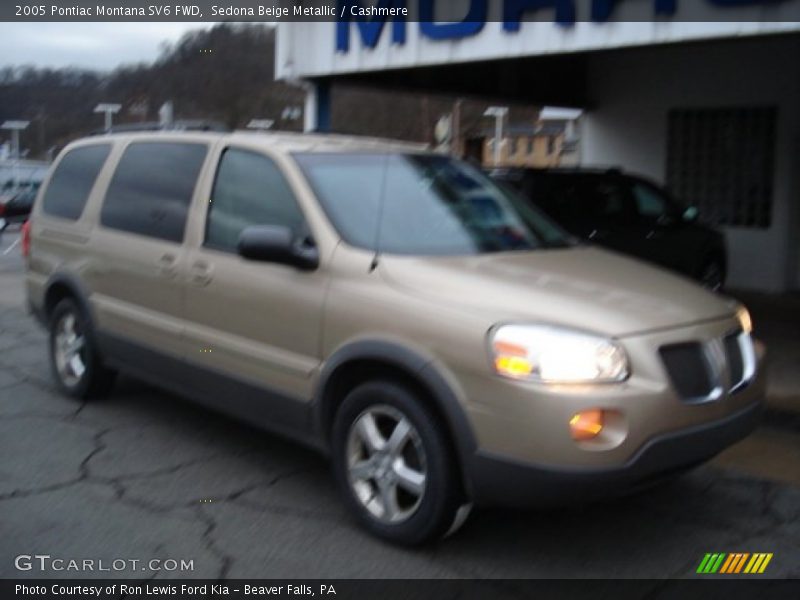 Sedona Beige Metallic / Cashmere 2005 Pontiac Montana SV6 FWD