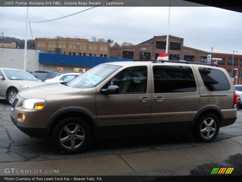 Sedona Beige Metallic / Cashmere 2005 Pontiac Montana SV6 FWD