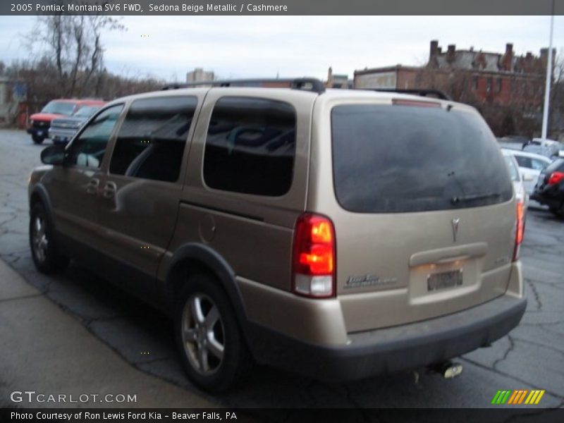 Sedona Beige Metallic / Cashmere 2005 Pontiac Montana SV6 FWD