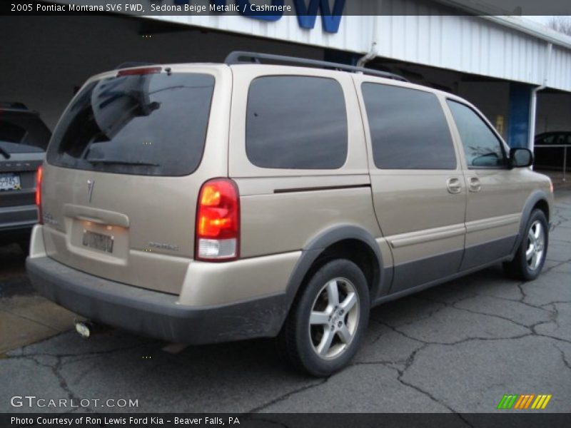 Sedona Beige Metallic / Cashmere 2005 Pontiac Montana SV6 FWD