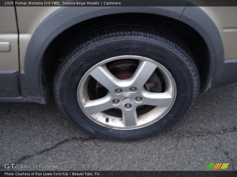 Sedona Beige Metallic / Cashmere 2005 Pontiac Montana SV6 FWD