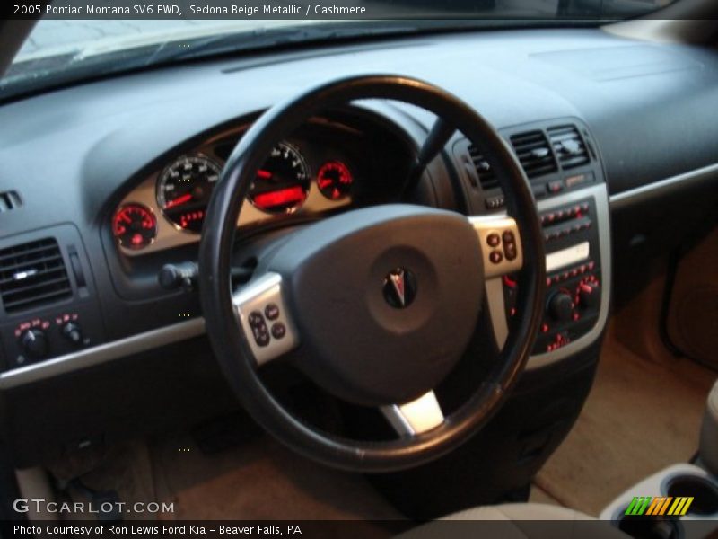 Sedona Beige Metallic / Cashmere 2005 Pontiac Montana SV6 FWD