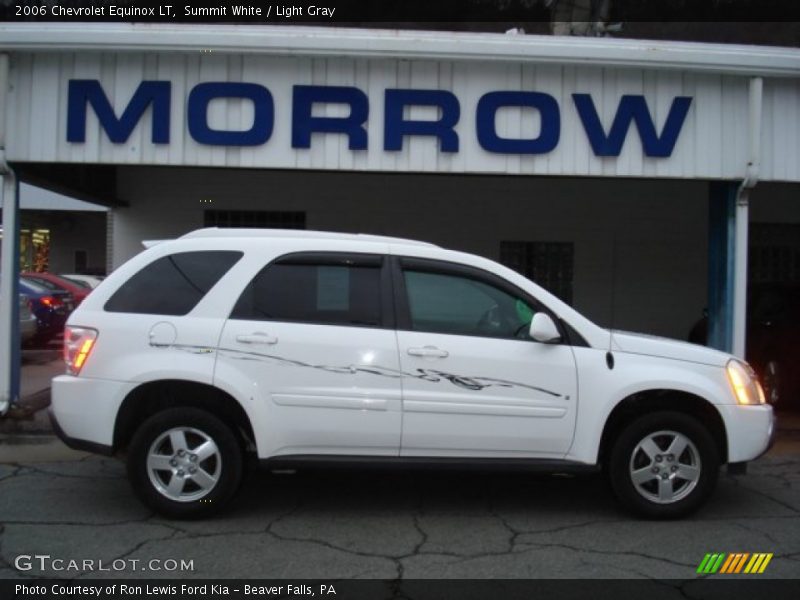 Summit White / Light Gray 2006 Chevrolet Equinox LT