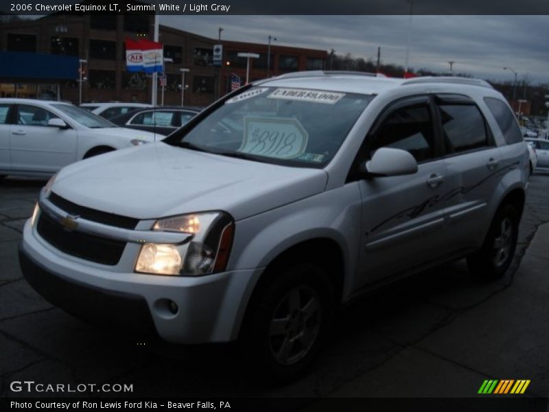 Summit White / Light Gray 2006 Chevrolet Equinox LT