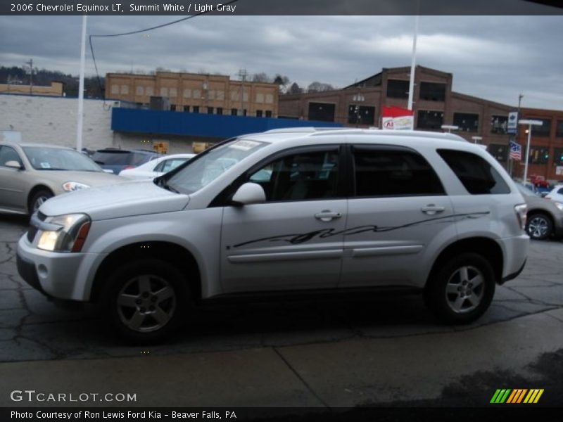 Summit White / Light Gray 2006 Chevrolet Equinox LT