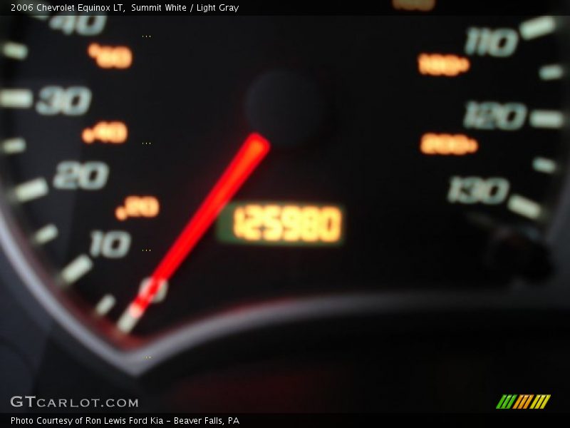 Summit White / Light Gray 2006 Chevrolet Equinox LT