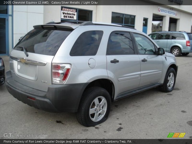 Galaxy Silver Metallic / Light Gray 2005 Chevrolet Equinox LS AWD
