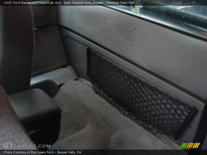 Dark Shadow Grey Metallic / Medium Dark Flint 2005 Ford Ranger XLT SuperCab 4x4