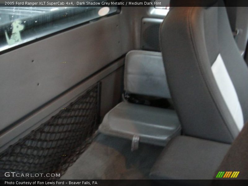 Dark Shadow Grey Metallic / Medium Dark Flint 2005 Ford Ranger XLT SuperCab 4x4