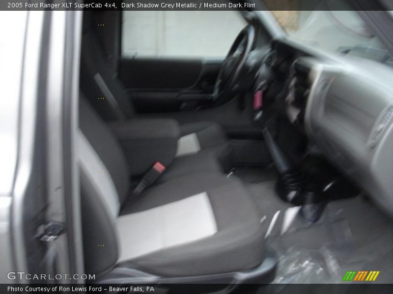Dark Shadow Grey Metallic / Medium Dark Flint 2005 Ford Ranger XLT SuperCab 4x4