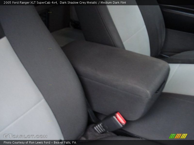 Dark Shadow Grey Metallic / Medium Dark Flint 2005 Ford Ranger XLT SuperCab 4x4