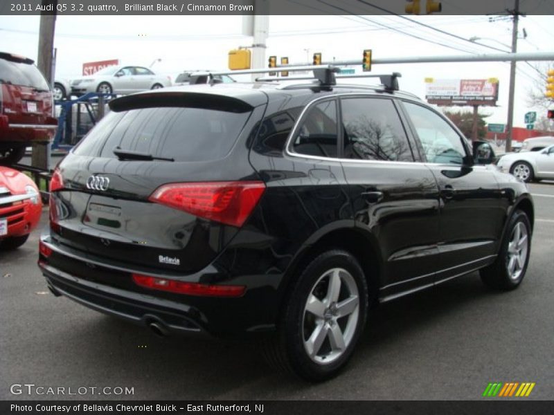 Brilliant Black / Cinnamon Brown 2011 Audi Q5 3.2 quattro