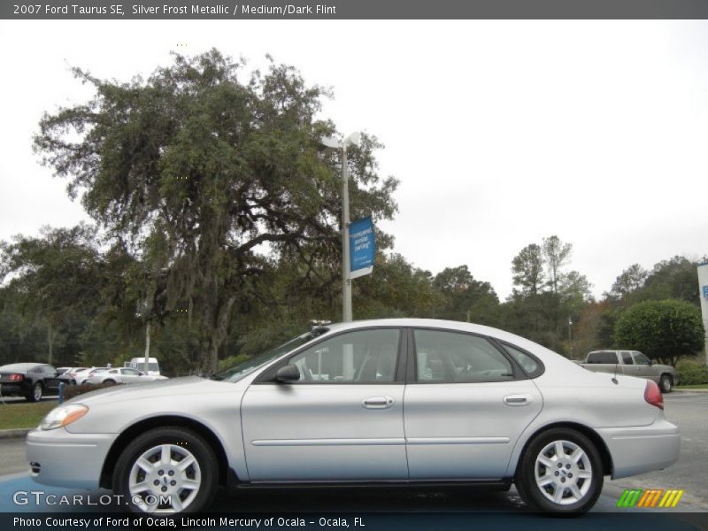 Silver Frost Metallic / Medium/Dark Flint 2007 Ford Taurus SE