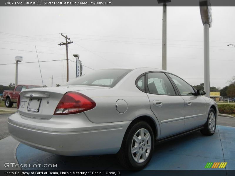 Silver Frost Metallic / Medium/Dark Flint 2007 Ford Taurus SE