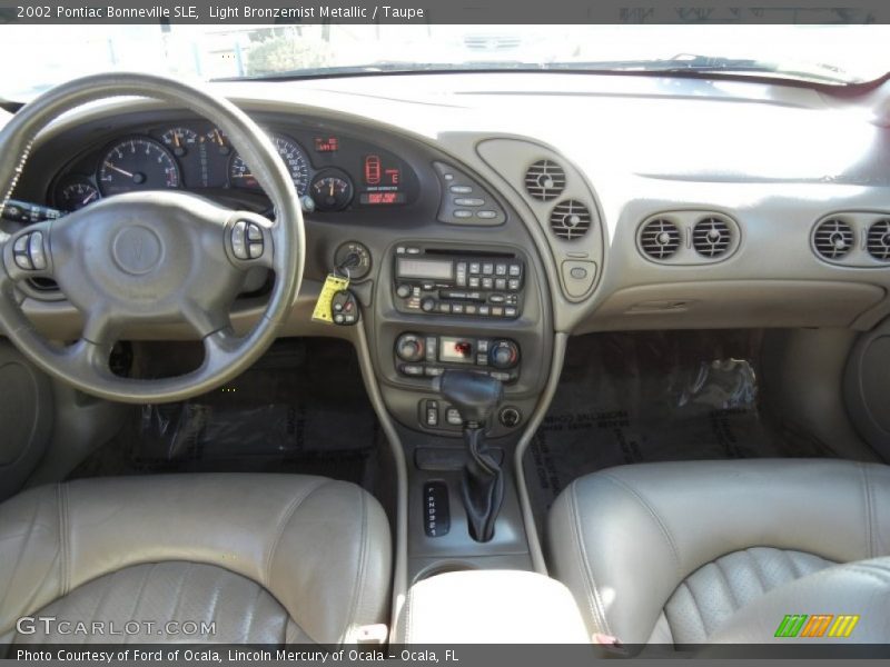 Light Bronzemist Metallic / Taupe 2002 Pontiac Bonneville SLE