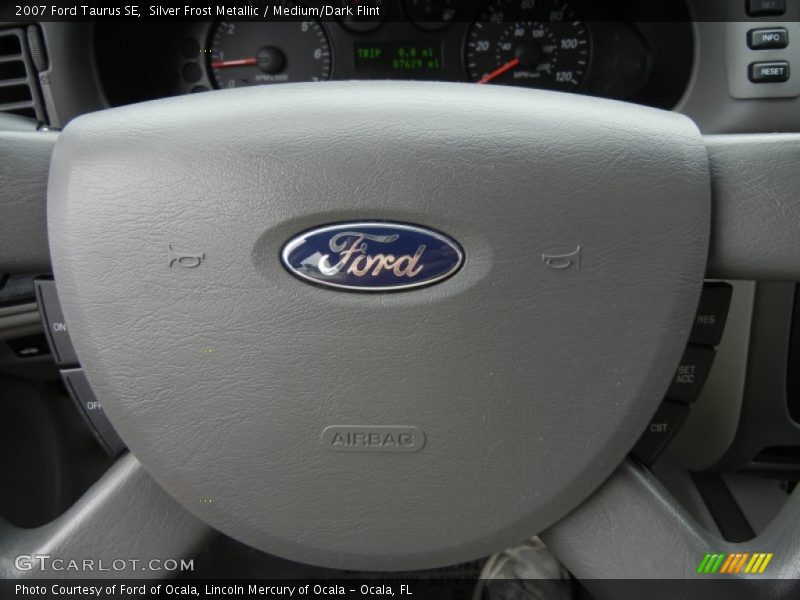 Silver Frost Metallic / Medium/Dark Flint 2007 Ford Taurus SE