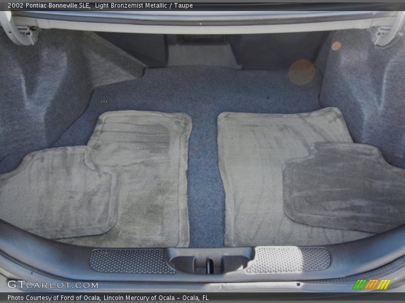 Light Bronzemist Metallic / Taupe 2002 Pontiac Bonneville SLE
