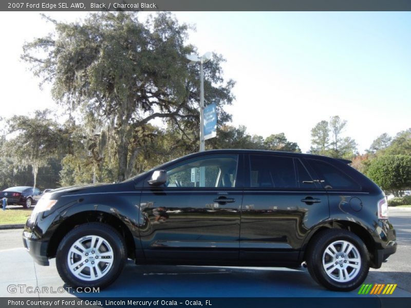 Black / Charcoal Black 2007 Ford Edge SEL AWD