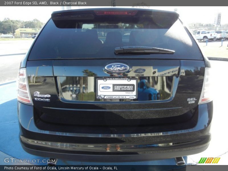 Black / Charcoal Black 2007 Ford Edge SEL AWD