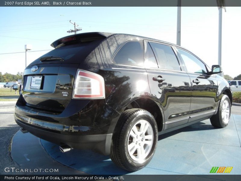 Black / Charcoal Black 2007 Ford Edge SEL AWD