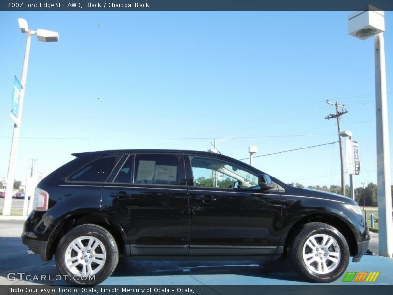 Black / Charcoal Black 2007 Ford Edge SEL AWD