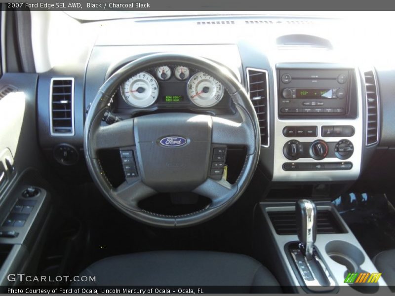 Black / Charcoal Black 2007 Ford Edge SEL AWD