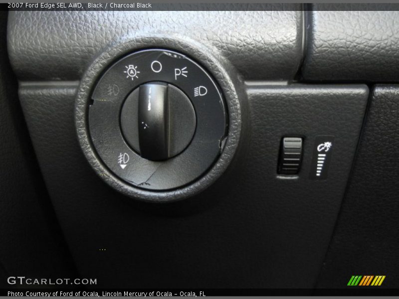 Black / Charcoal Black 2007 Ford Edge SEL AWD