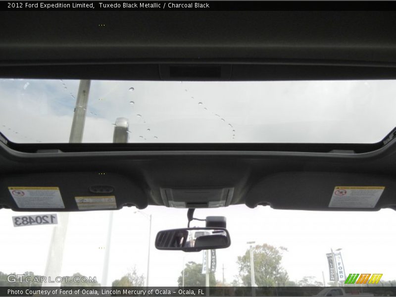 Tuxedo Black Metallic / Charcoal Black 2012 Ford Expedition Limited